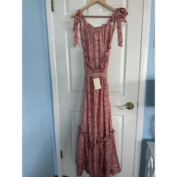 HANNAH Artwear Elara Aubrie Dress $575 NWT Size 3 / US 10 Tuckernuck - Picture 6 of 10